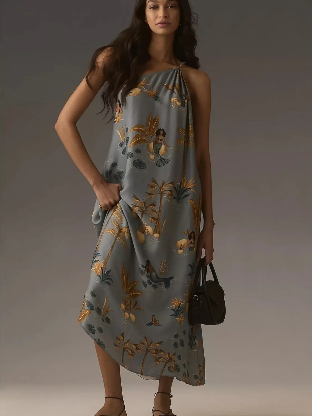 FARM Rio One-Shoulder Maxi Dress - Picture 2 of 8
